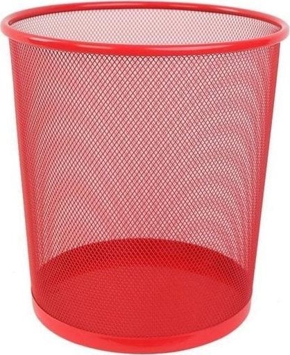 Kosz okrągły mały czerwony