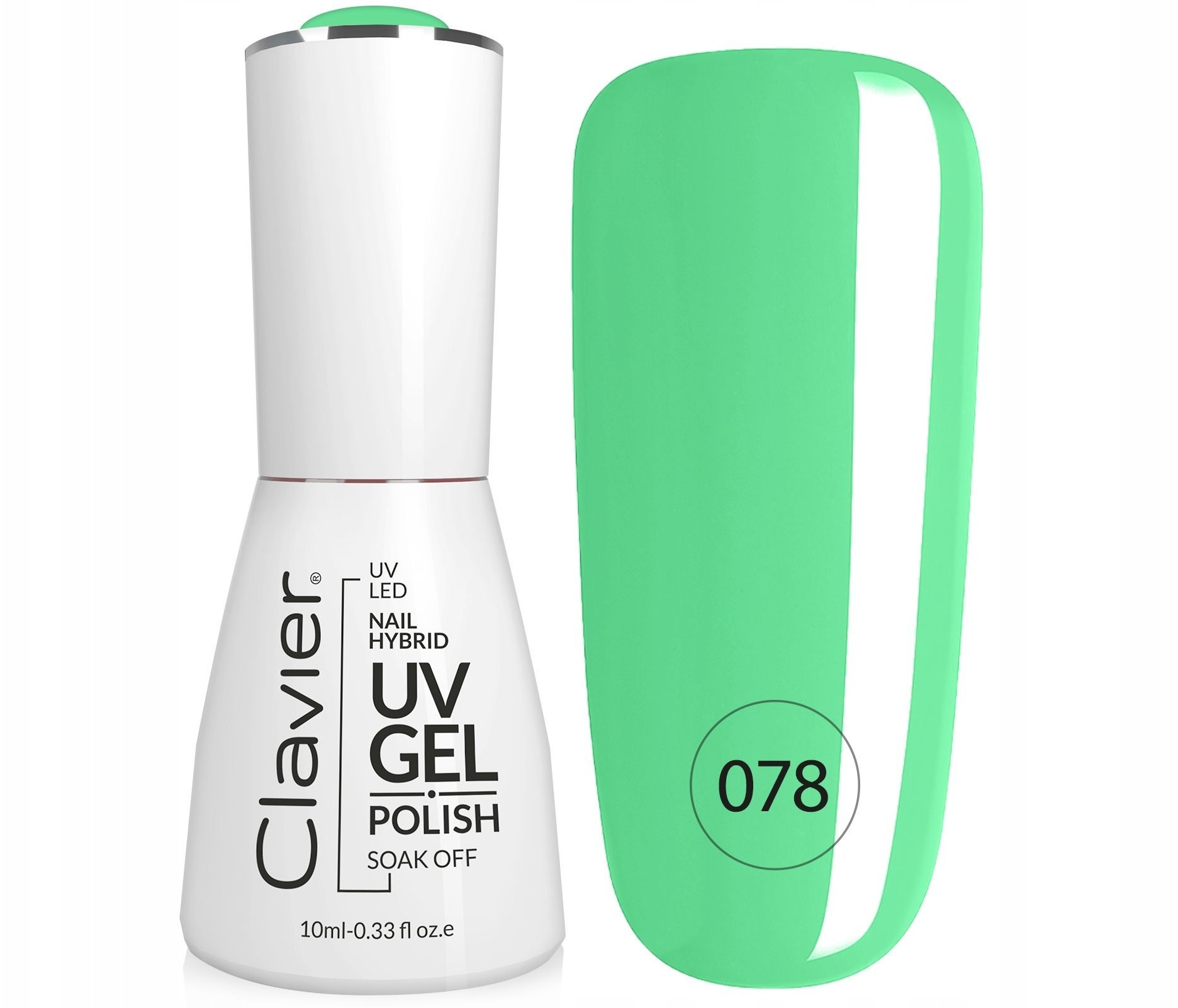 Realac CLAVIER_Nailsology Gel Polish hybrydowy lakier 078 Lime Bite 8ml