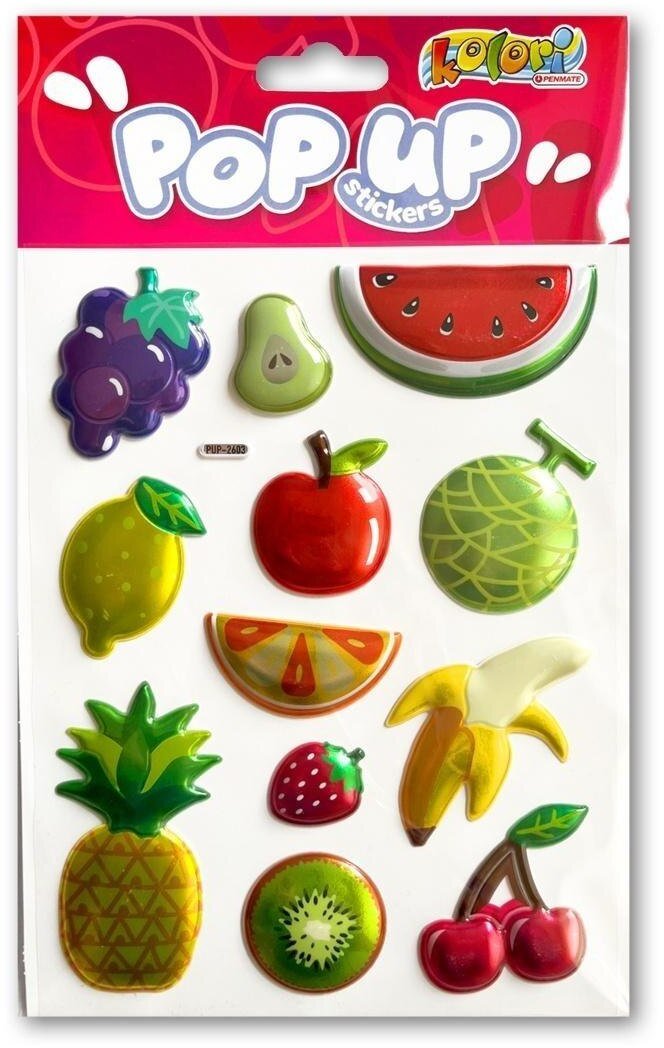 Penmate Naklejki metaliczne Owoce