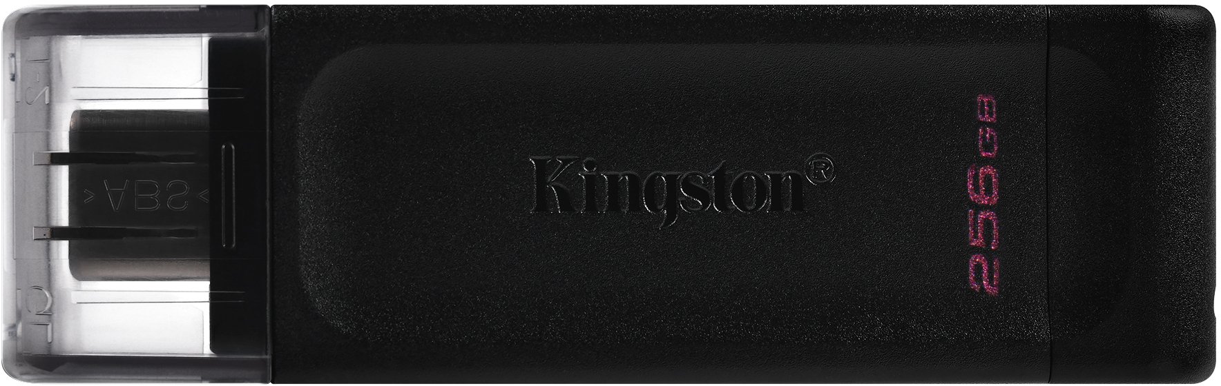 Pendrive Kingston USB Flash Drive DataTraveler 70 256 GB USB 3.2 Gen 1 Type-C Czarny