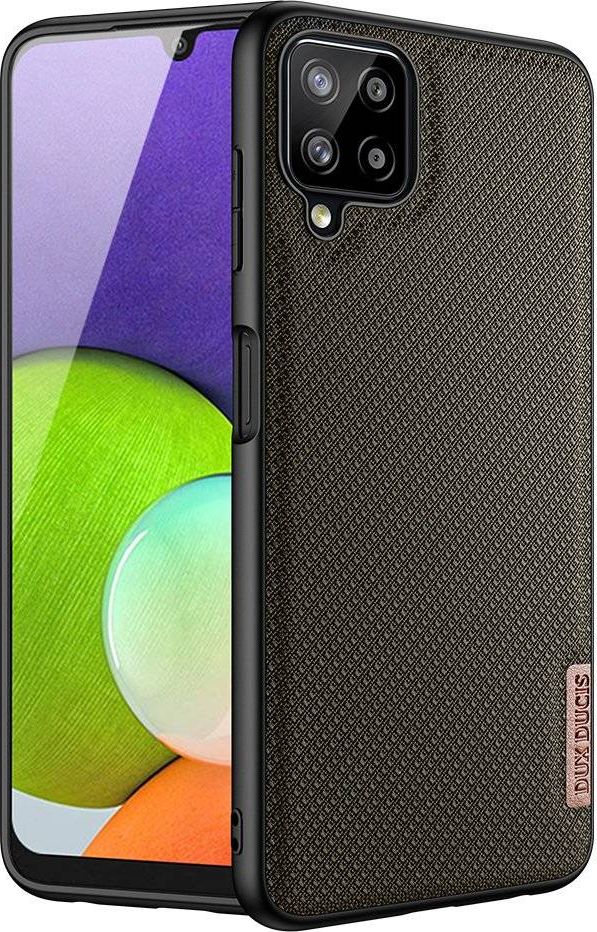 Dux Ducis Dux Ducis Fino etui pokrowiec pokryty nylonowym materiałem Samsung Galaxy A22 4G zielony