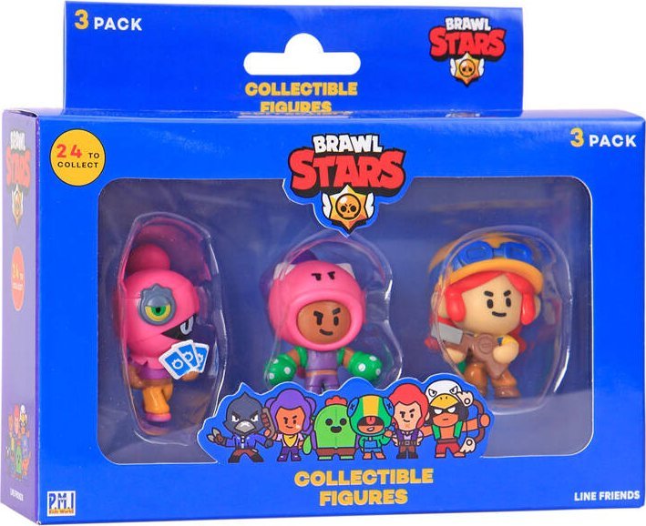 Figurka BRAWL STARS BRAWL STARS - Zestaw 3 figurek