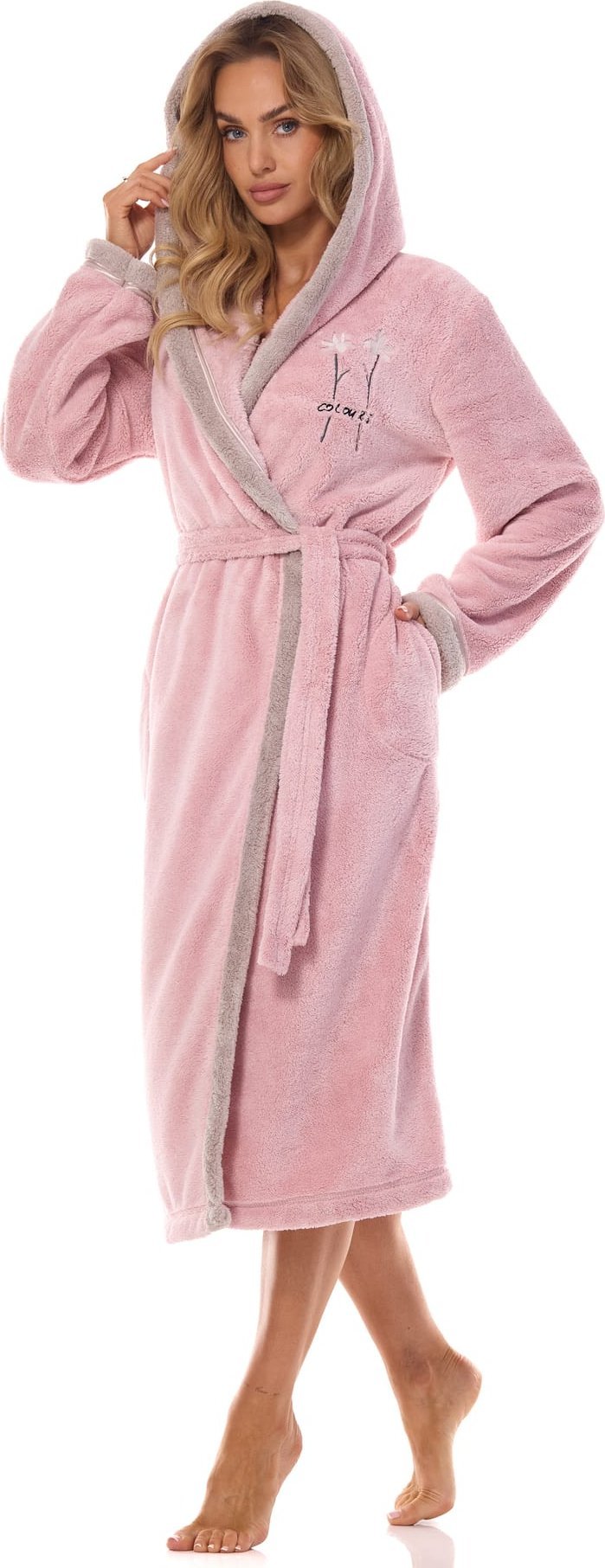 L&L Szlafrok Tess Long 2419 Balet Baletowy (Rozmiar L)