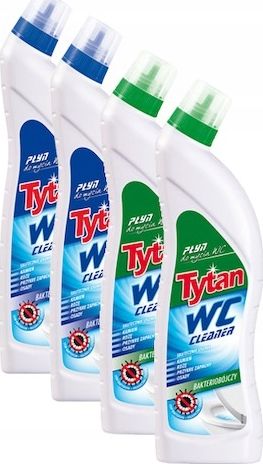 Tytan Płyn do mycia WC Tytan 4x700g HIT SPRZEDAŻY