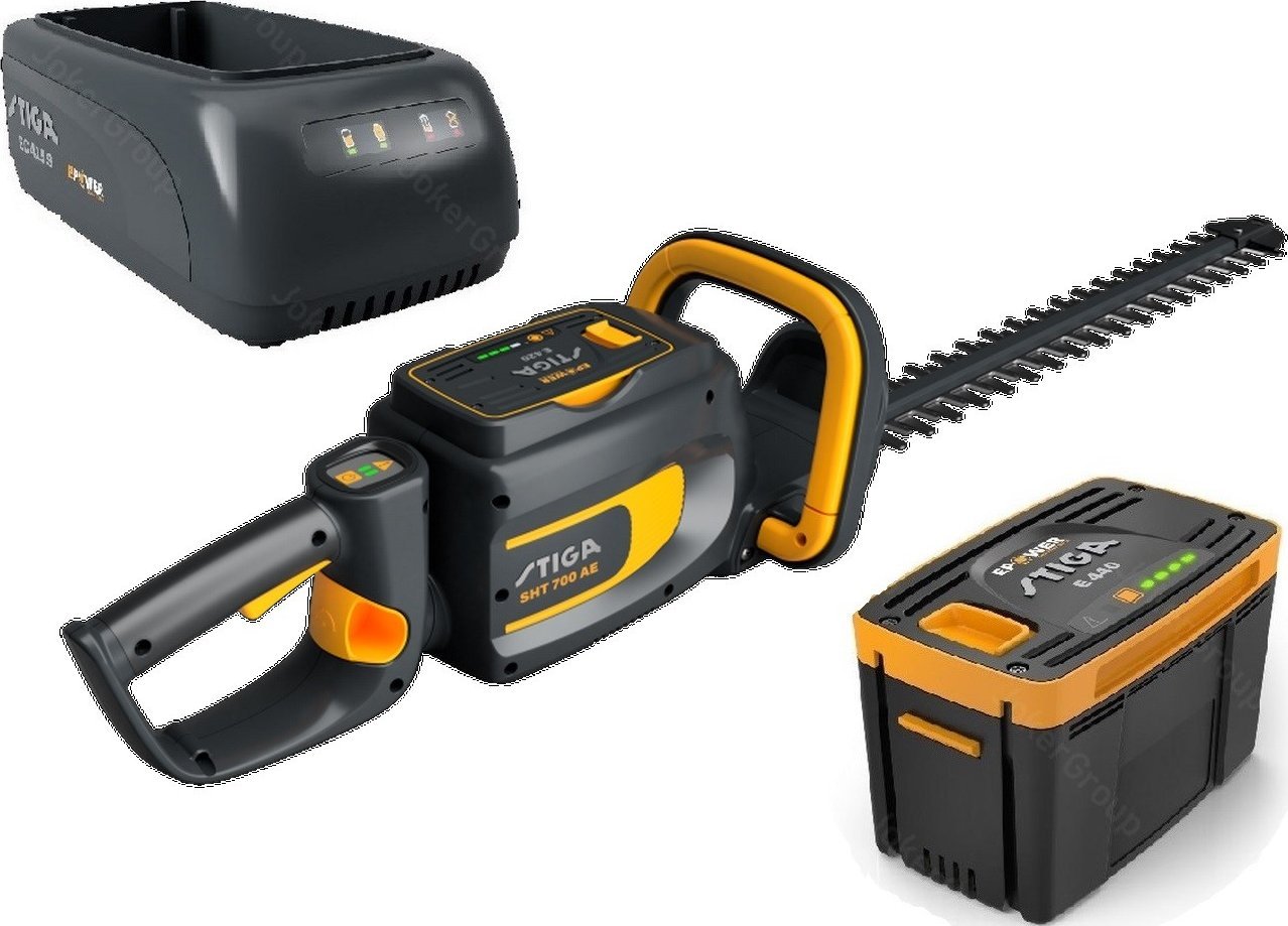 Stiga Nożyce akumulatorowe SHT 700 AE 56 cm + ładowarka i akumulator 4 Ah