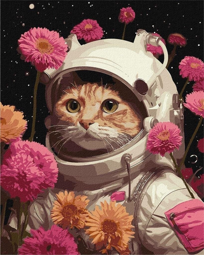 Norimpex Malowanie po numerach - Wyprawa kota 40x50cm