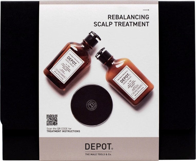 Guy Laroche Consumer Kit A Set Depot: 100 Hair Cleansing No. 102, Botanical Complex, Hair Shampoo, Anti-Dandruff & Sebum Control, 250 ml + 100 Hair Cl