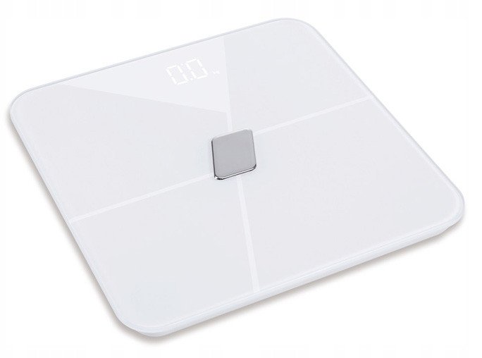Analityczna waga łazienkowa Fit Style 16w1 biała do 180 kg