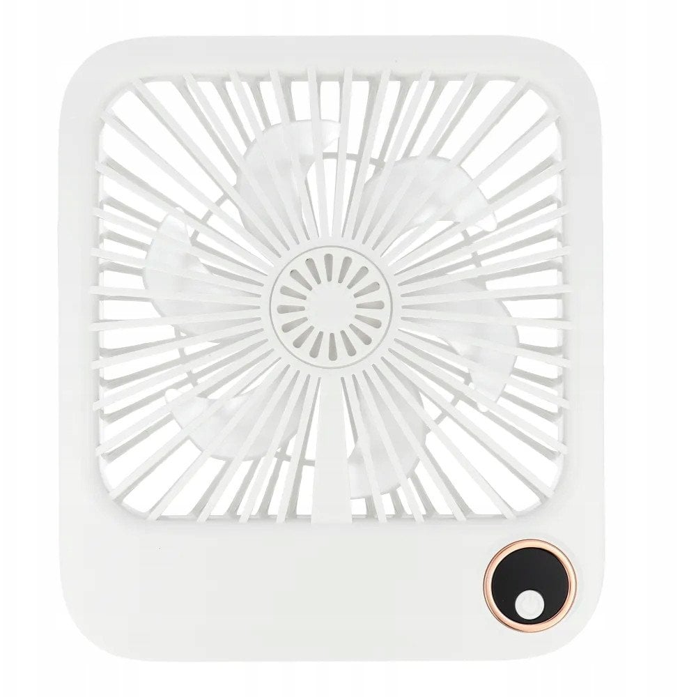 Wentylator / wiatrak biurkowy z regulowaną podstawką W30 biały