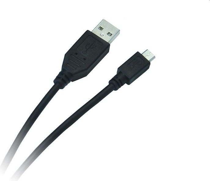 Kabel USB Libox USB-A - microUSB 3 m Czarny (LB0012)