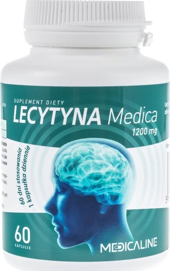 Aliness Medica Lecytyna Forte 1200 mg - 60 kapsułek