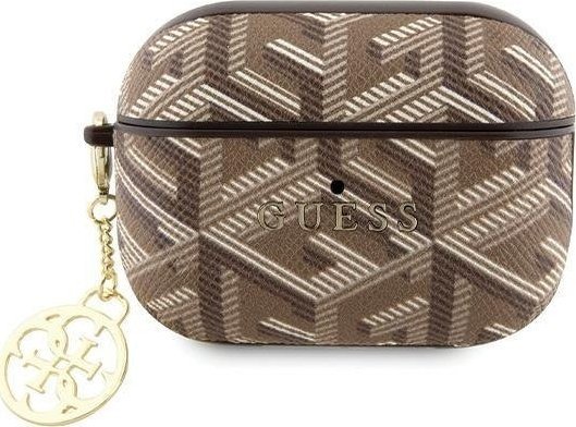 Guess Guess GUAP2PGCE4CW AirPods Pro 2 (2022/2023) cover brązowy/brown GCube Charm