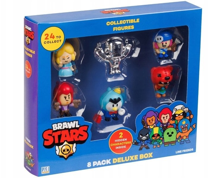 BRAWL STARS S1 FIGURES - 8 PACK DELUXE BOX VER.B