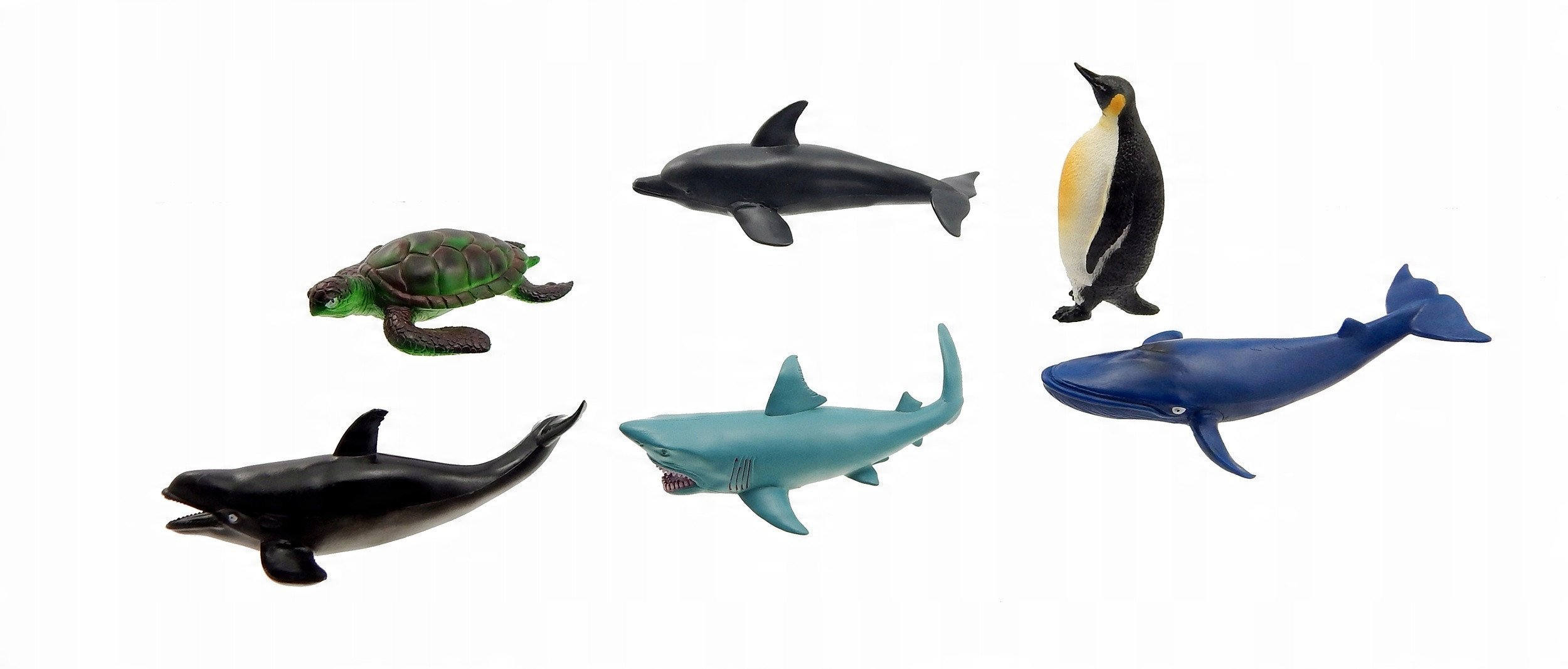 Zwierzęta morskie 13-16cm 6rodz HWC095 18455