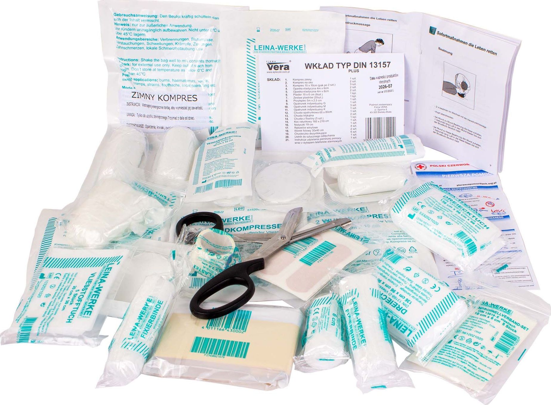 Vera Wkład Zapasowy Do Apteczki Vera Standard plus 13157