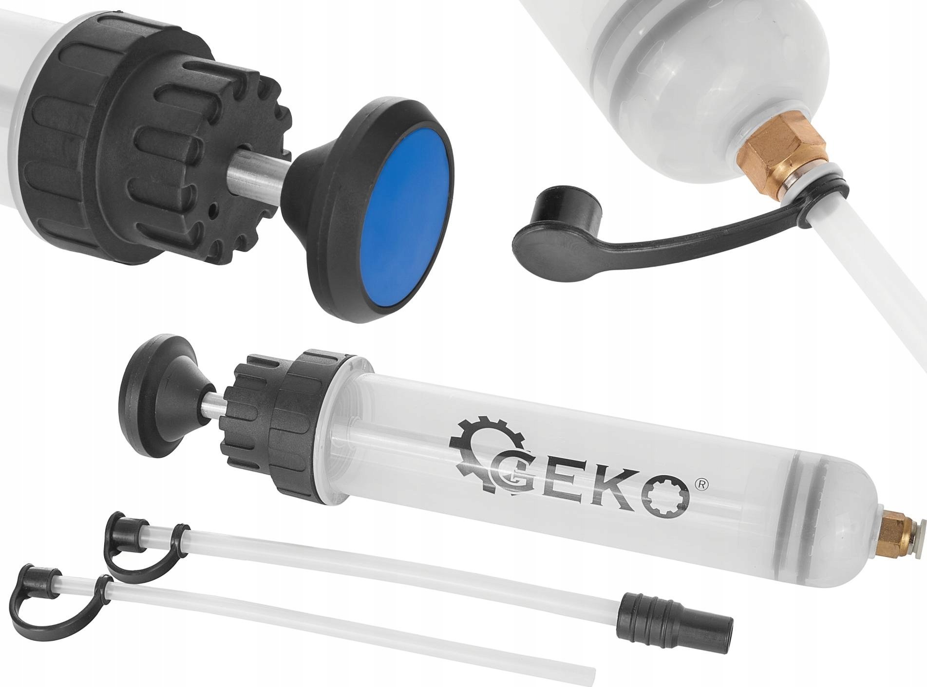 Geko Odsysarka ręczna do płynów 200ml (25)