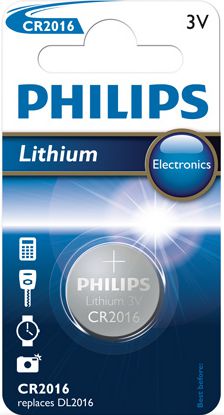 Philips Bateria CR2016 80mAh 1 szt.