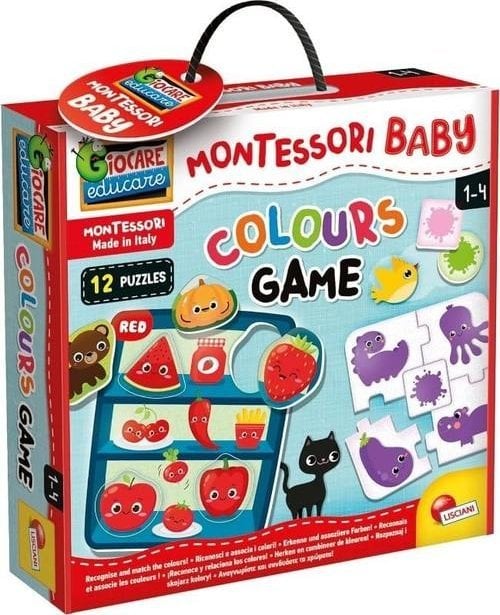 Lisciani Gra Montessori Baby - Gra z kolorami