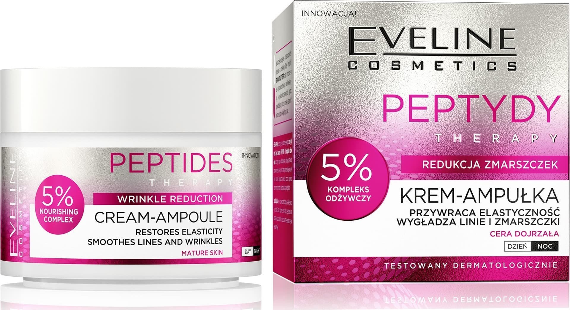 Eveline Peptydy Therapy Krem-ampułka z kompleksem odżywczym 50 ml