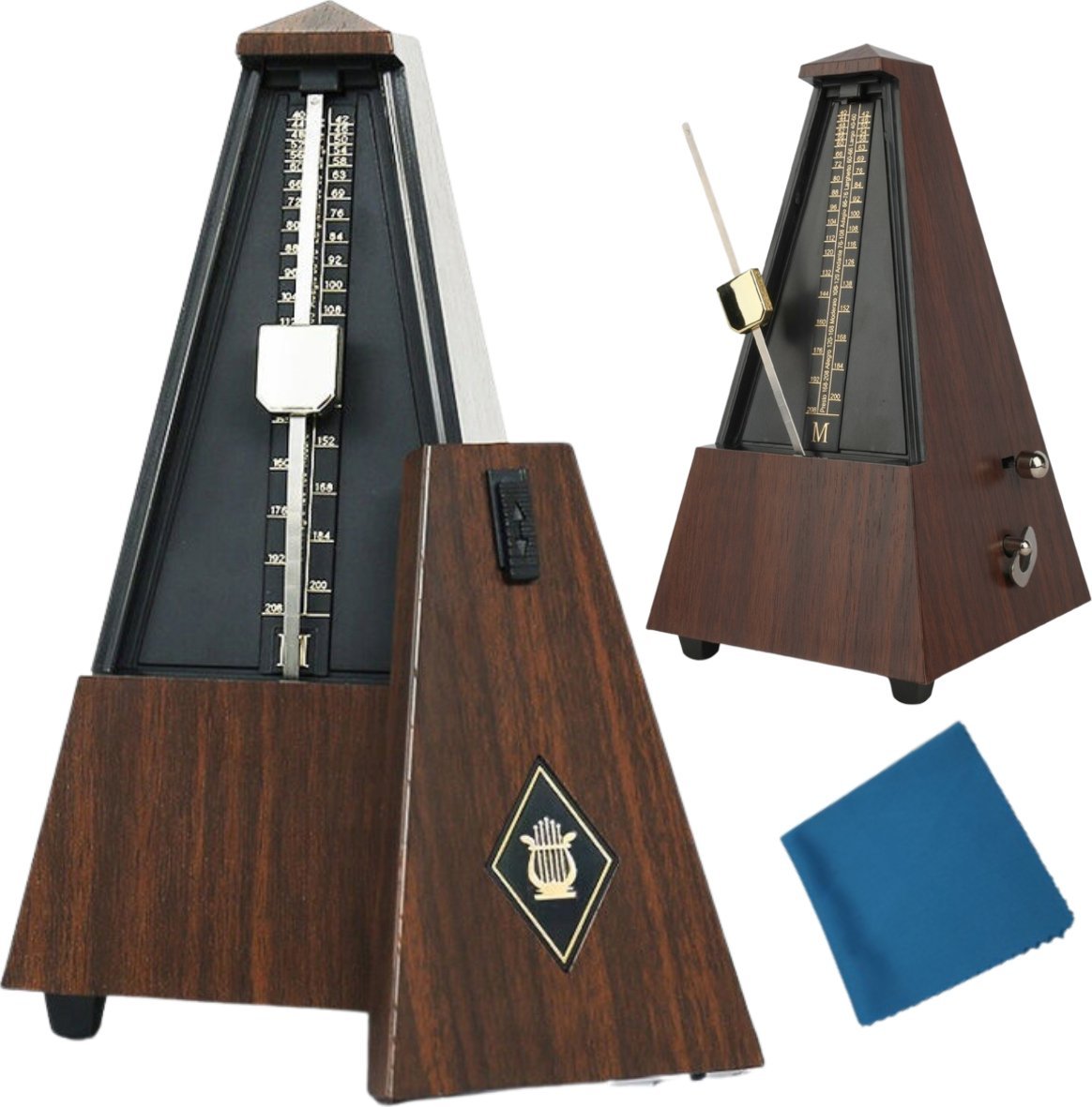 DNA MET1 METRONOM MECHANICZNY Z DZWONKIEM DO PIANINA GITARY SKRZYPIEC