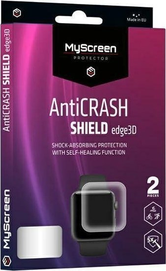 MyScreen Protector Folia ochronna MyScreen AntiCRASH SHIELD edge3D Apple Watch 7/8 41mm [2 PACK]