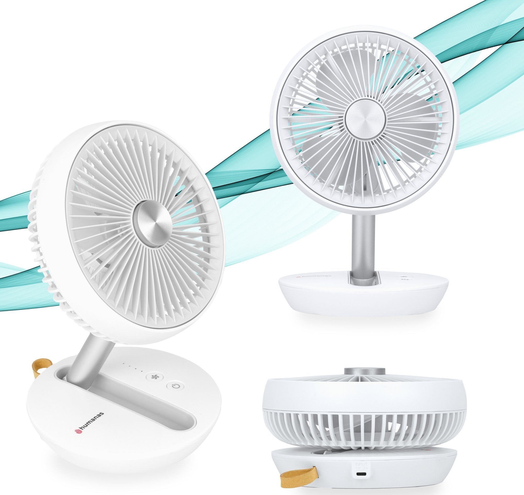 Wentylator Humanas Humanas CoolAir F01 biały