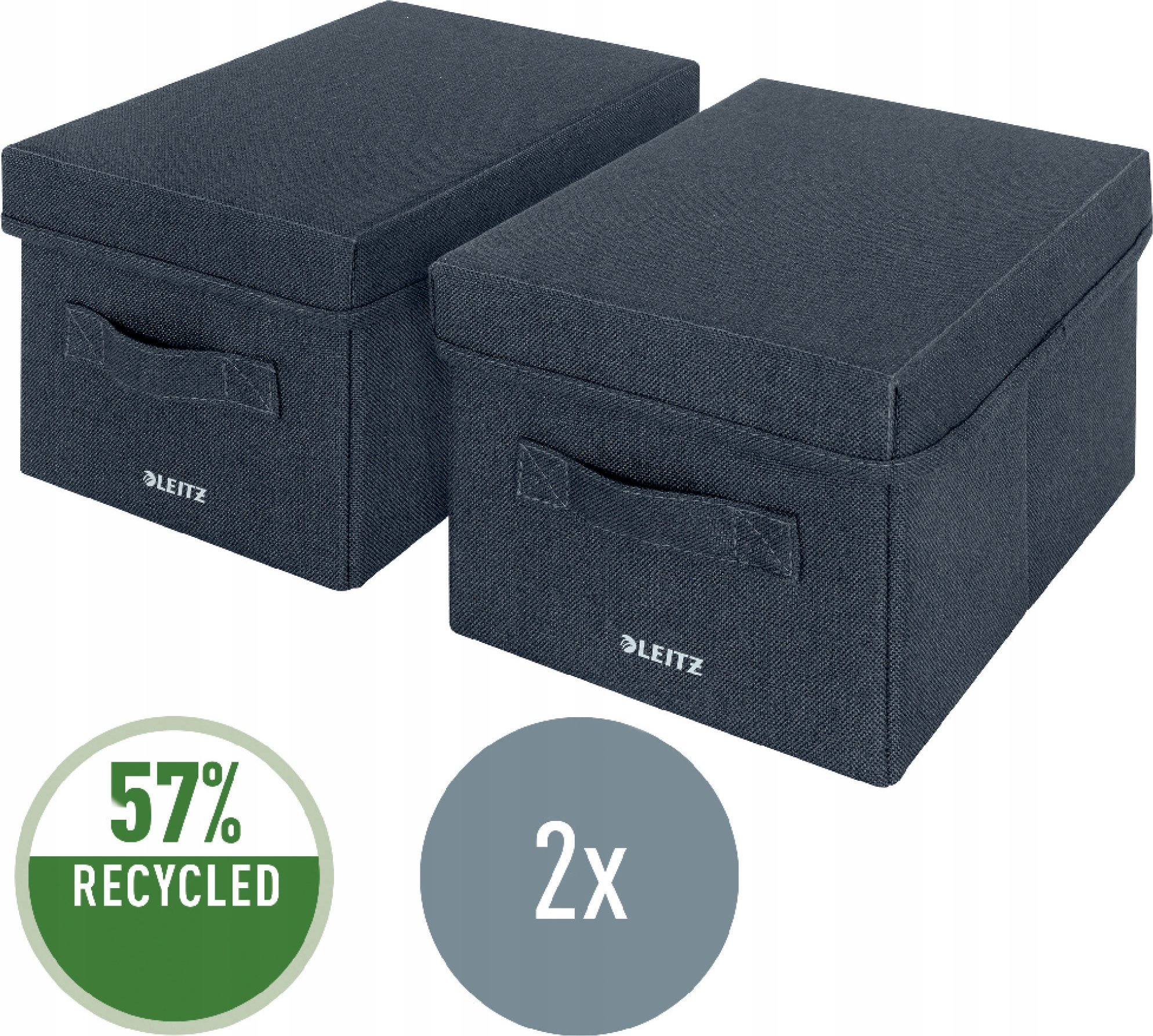 Leitz Pude�ko z pokrywk� Leitz Fabric ma�e 2sz