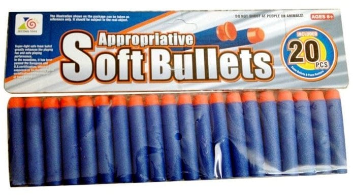SOFT DARTS WITH 20PCS