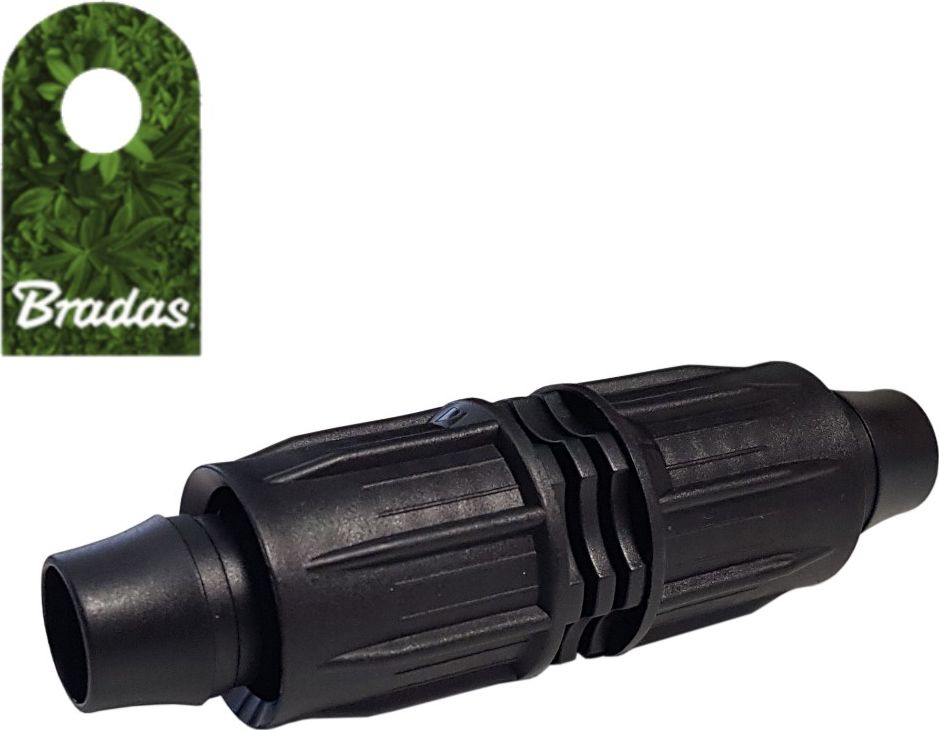 Bradas Łącznik QJ do rur PE 16mm zasilających montażowych linii kroplującej Bradas 0216