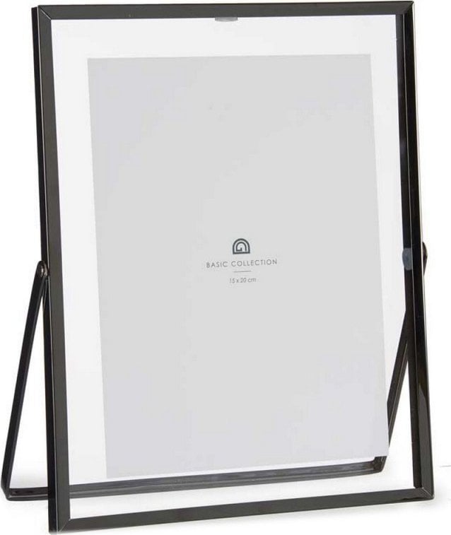 Ramka Gift Decor Metalowa ramka na zdjęcie 15 x 20 cm czarna