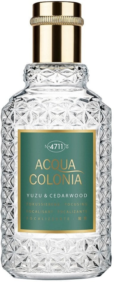 4711 Acqua Colonia Yuzu & Cedarwood woda kolońska spray 50ml