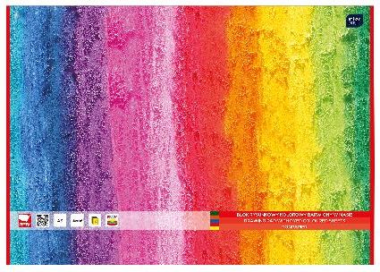 Interdruk Blok rysunkowy A3 10k kolorowy 10szt.