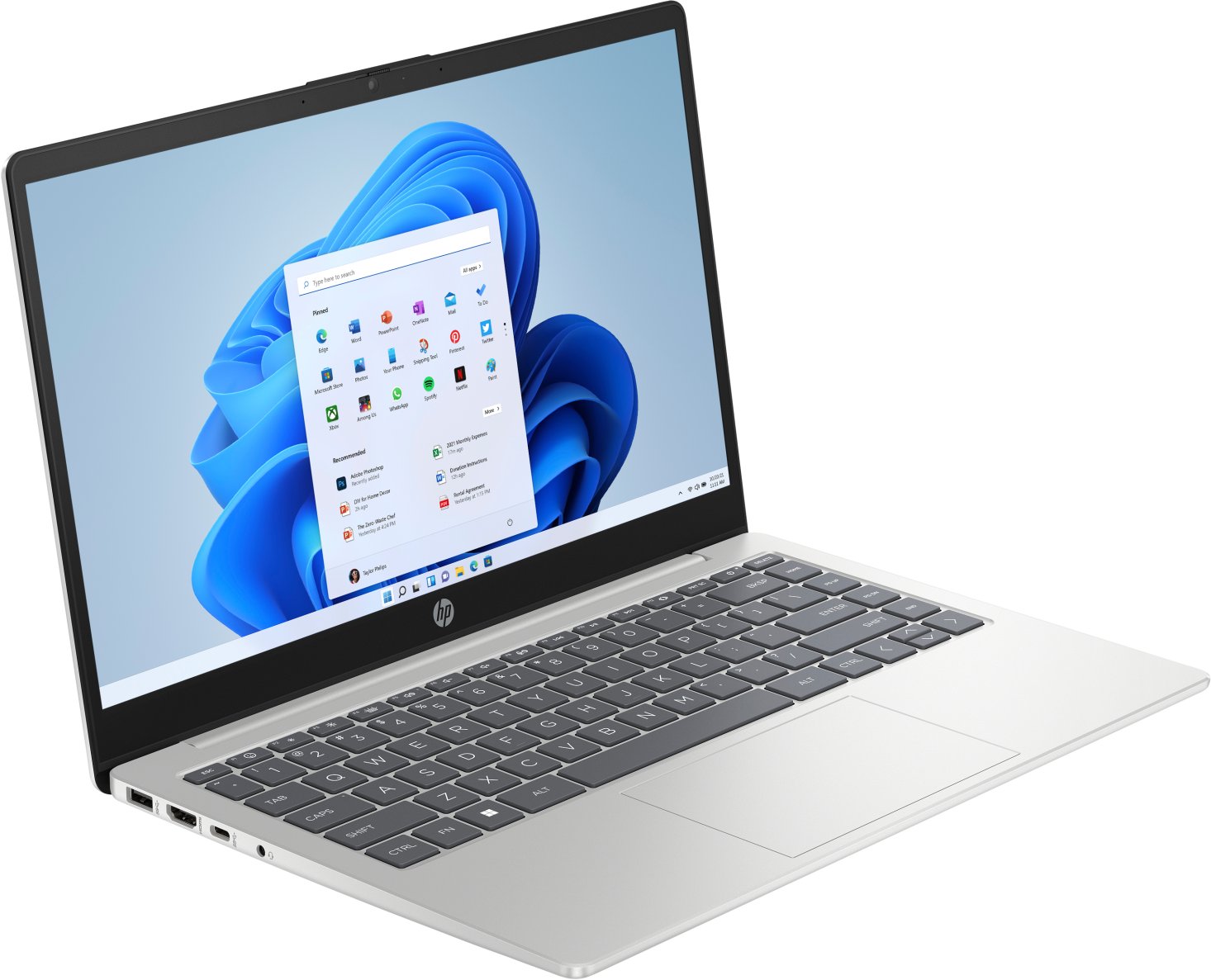 Laptop HP Laptop Laptop 14-ep0043ne / BZ6A9EA / Core 5 / 16GB / 512GB / Intel Iris Xe / FullHD / Win 11 / Silver