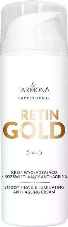 Farmona FARMONA PROFESSIONAL_Retin Gold Smoothing&Illuminating Anti-Ageing Cream krem wygładzająco-liftingujący 150ml