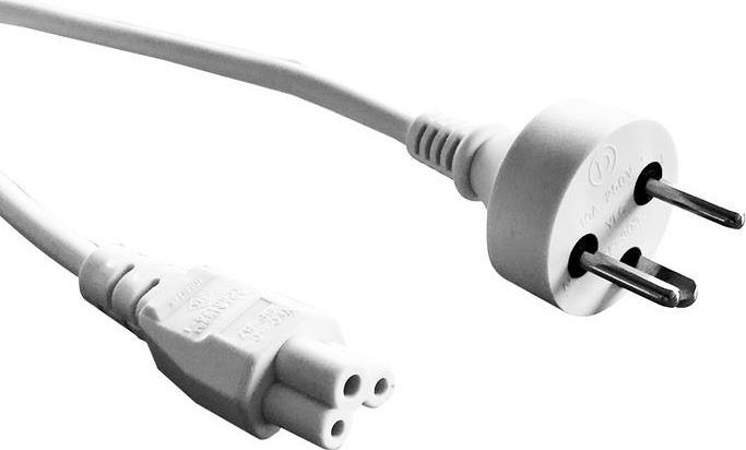 Kabel zasilający Roline Przewód EDB - C5 1.8m biały