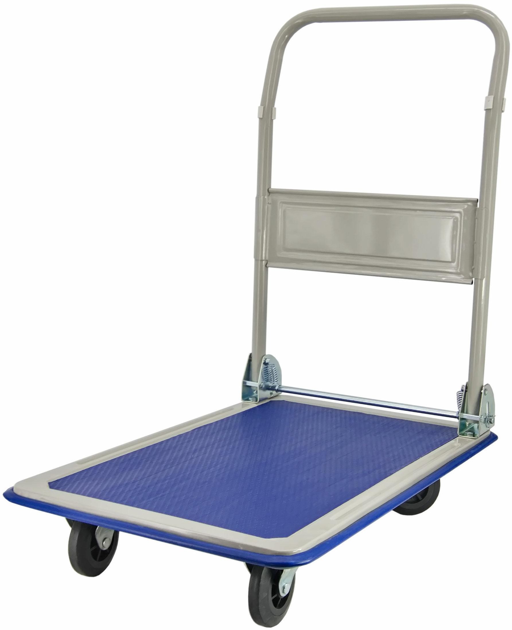 AWTOOLS WÓZEK MAGAZYNOWY 4-KOŁOWY 300KG PLATFORMA 90x60cm