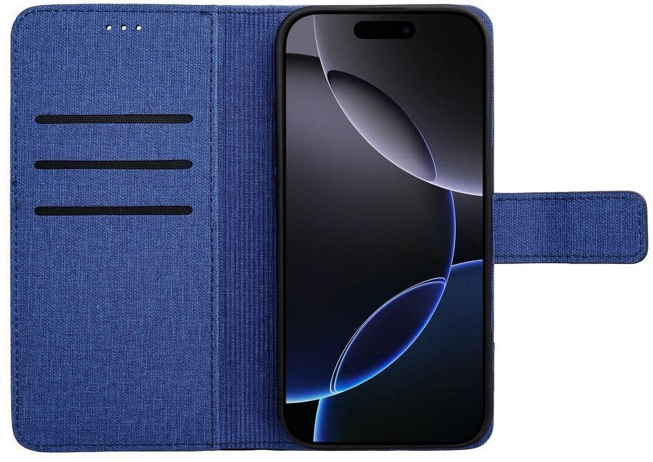 Kabura GOMMA Book do IPHONE 17 Air niebieski