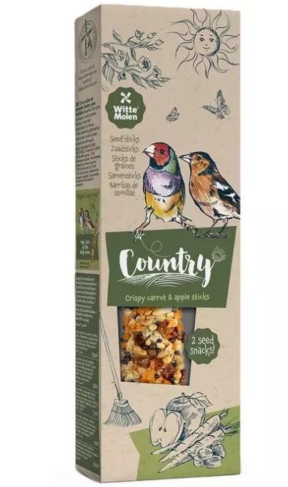 Witte Molen COUNTRY KOLBY ZEBERKA 60g 2szt CARROT & APPLE /8