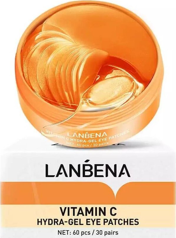 Lanbena Vitamin C hydrożelowe płatki pod oczy z witaminą C 60szt