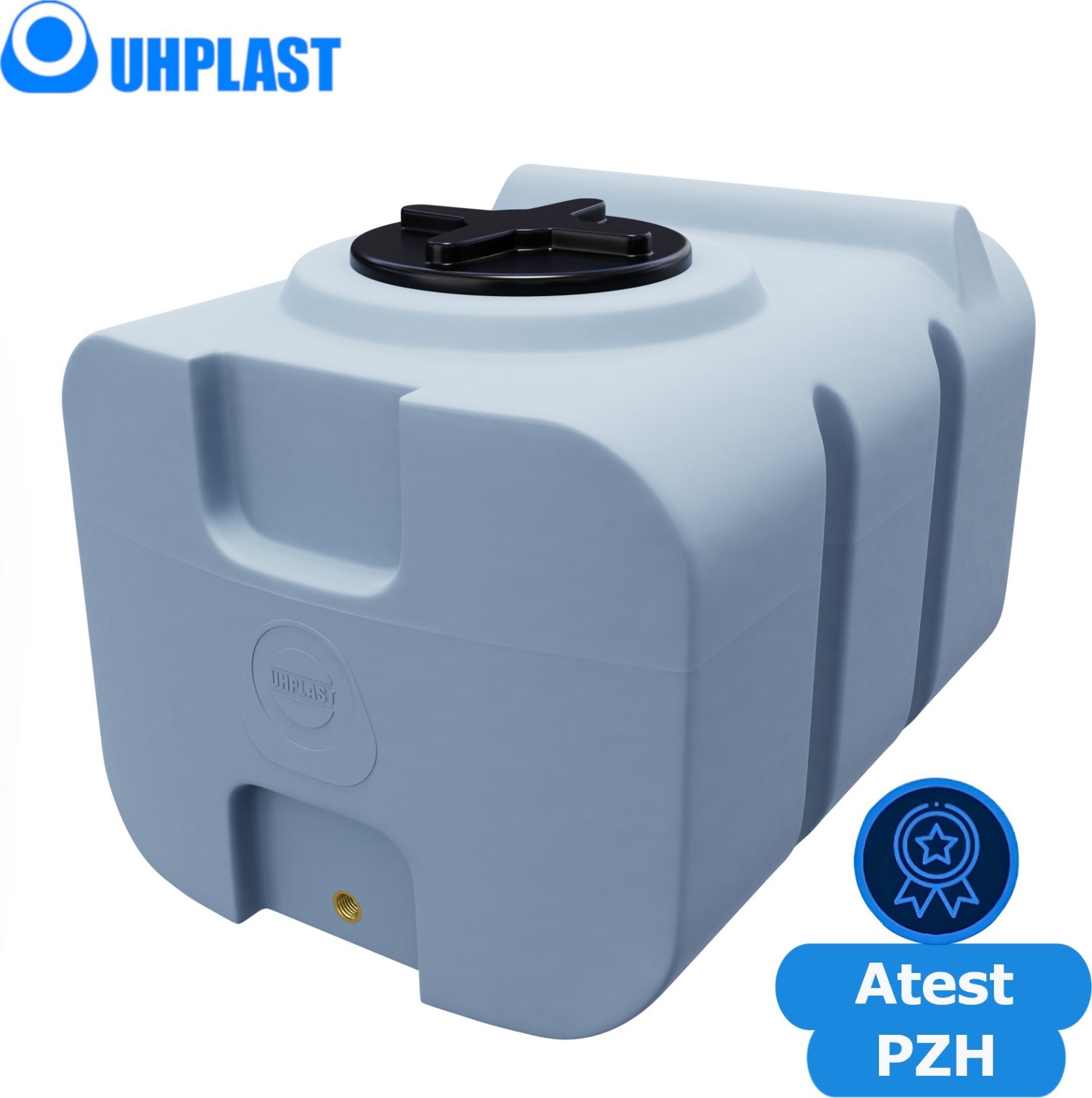 UHP Zbiornik na wodę 100l UHP KUBATON SK-100 Szary