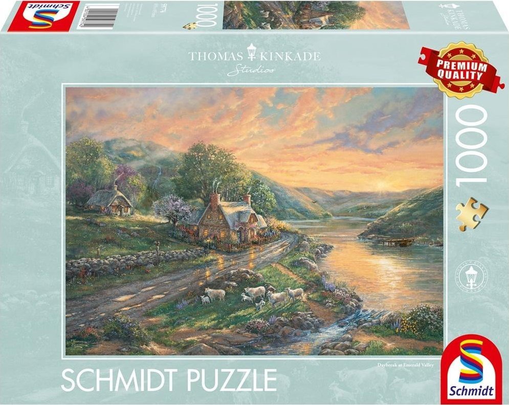 Puzzle PQ 1000 Thomas Kinkade Jutrzenka G3