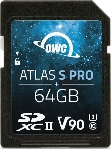 Karta OWC Atlas S Pro SDXC 64 GB Class 10 UHS-II/U3 V90 (OWCSDV90P0064)