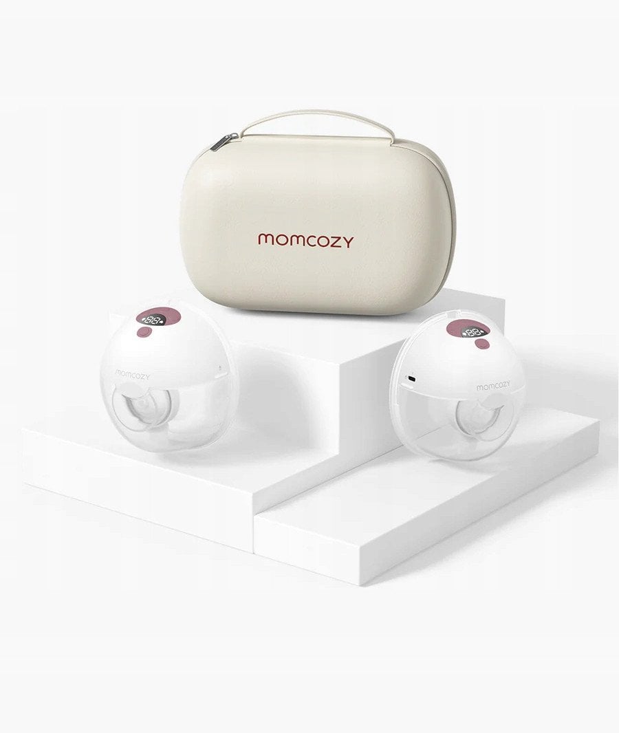 Momcozy M5 Double Breast Pump Red, 160ml