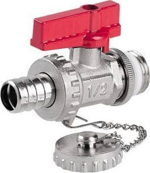 IDMAR Zawór kulowy PN 30 FI 15 spustowy z zatyczką KW015011.8058