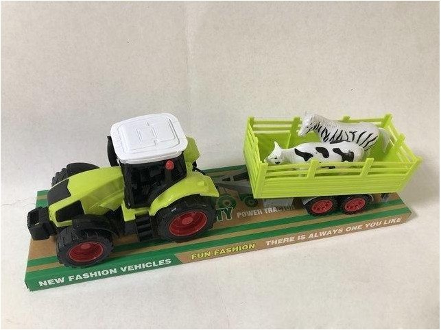 Traktor z maszyną rolniczą