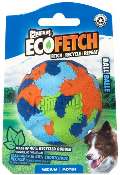 Pet Supplies Chuckit! Ecofetch Piłka zabawka dla psa średniej 6,5 cm 1 szt.