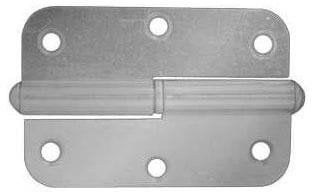 HINGE 6511KM 95X66MM LEFT ZINC