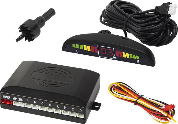 Blow Czujnik cofania parkowania tył przód (czarny) 22mm