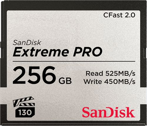 Karta SanDisk Extreme PRO CFast 256 GB (SDCFSP-256G-G46D)