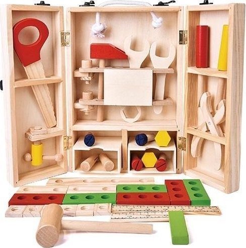 Artyk Drewniana skrzynka z narzędziami 673818 Artyk